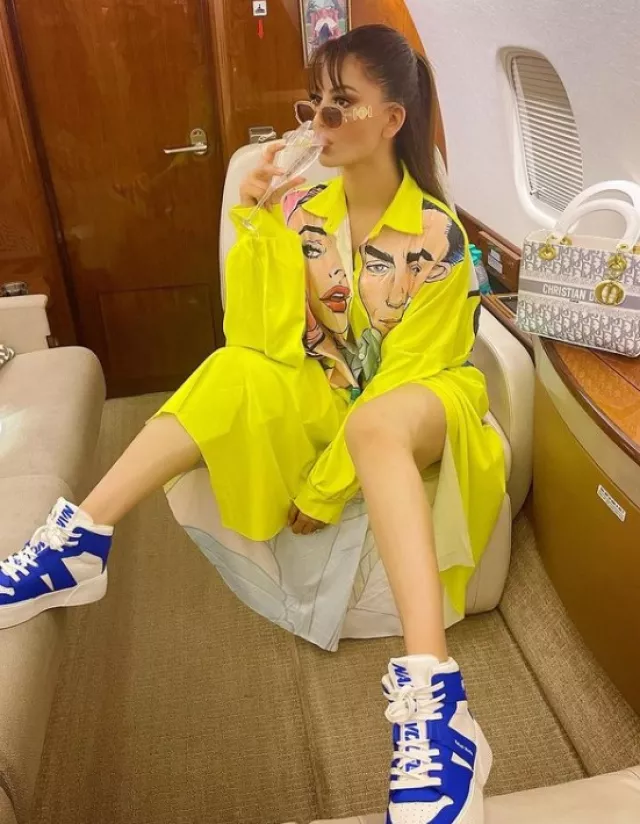 Urvashi Rautela Nails Her Fashion Game As She Flaunts Her Christian ...