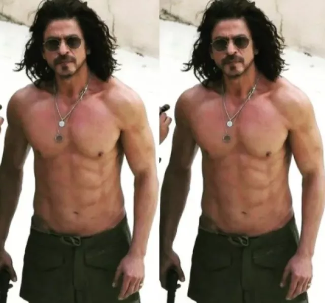 Shah Rukh Khan's Chiselled Abs And Ripped Physique At 56 For 'Pathaan