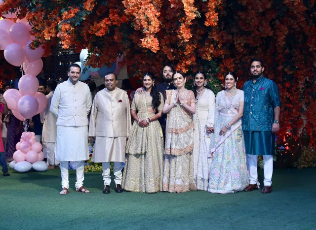 Anant Ambani-Radhika's Engagement Bash: Anil Ambani-Tina Munim And ...