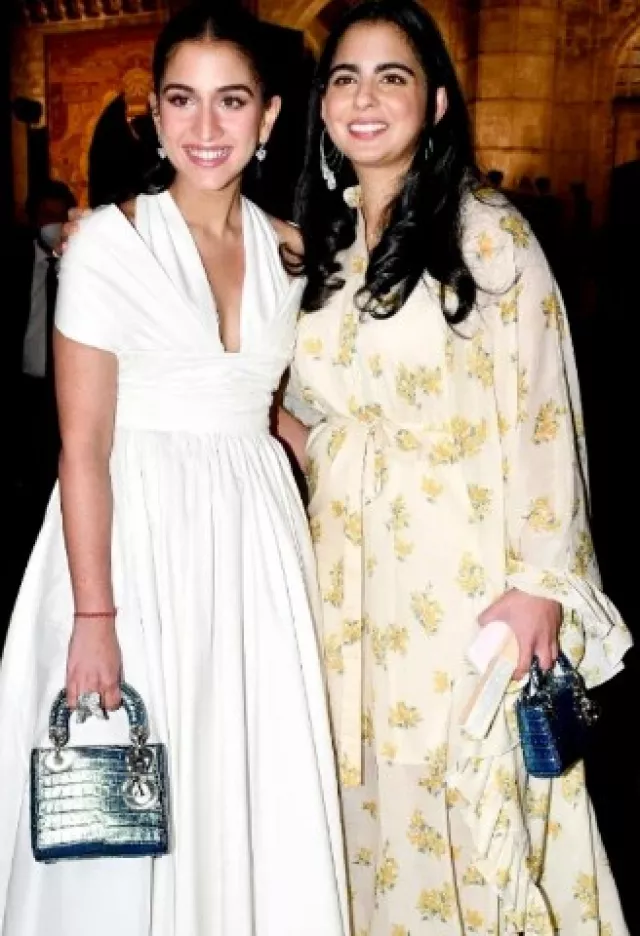 Isha Ambani And Radhika Merchant Carried Similar Lady Dior Mini ...