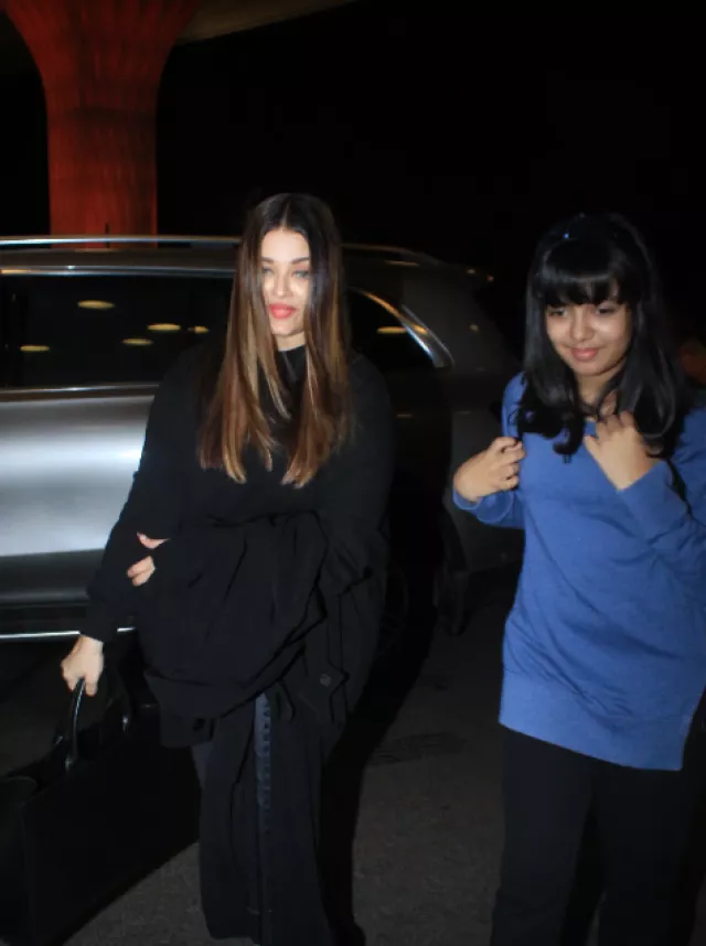 Aishwarya Rai Bachchan Styles Her All-black Look With A Dolce-gabbana 