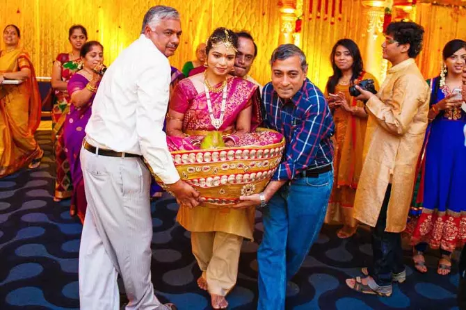 telugu bridal dress