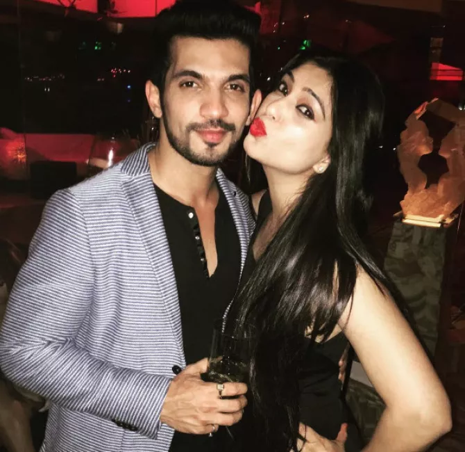 The Magical Love Story Of TV Hottie Arjun Bijlani And His Charming Wife ...