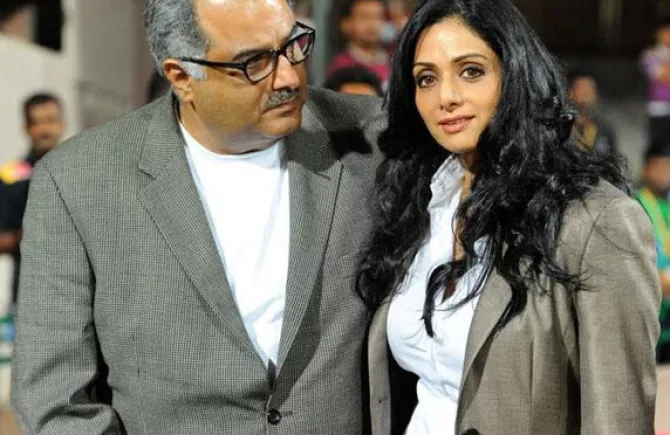 Image result for BONEY KAPOOR SRIDEVI