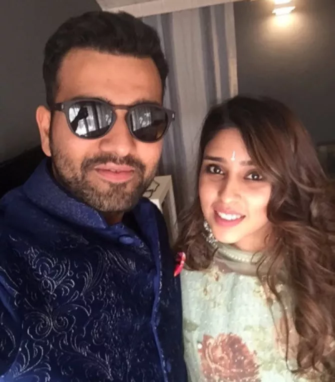 Rohit Sharma And Ritika Sajdeh's Love Story: When Best Friends Become ...