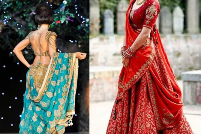 6 Amazing Ways To Drape Your Bridal Lehenga Dupatta And Look Like A Diva