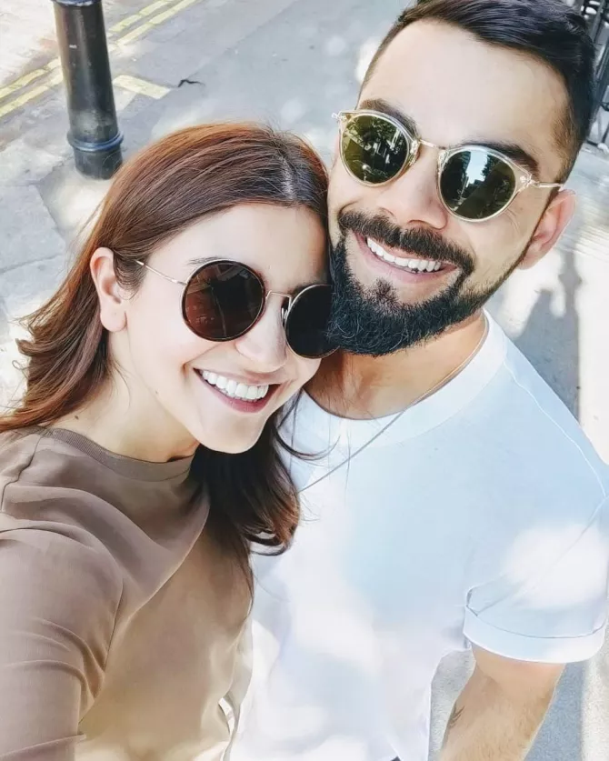 Anushka Sharma And Virat Kohli Celebrate First Diwali Post-Marriage