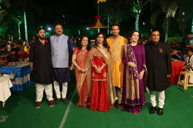 Isha Ambani and Anand Piramal