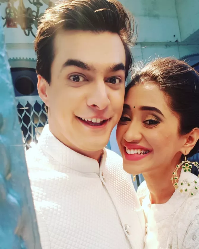 Mohsin Khan Is All Hearts As Shivangi Joshi Makes To 5th Rank On 'The