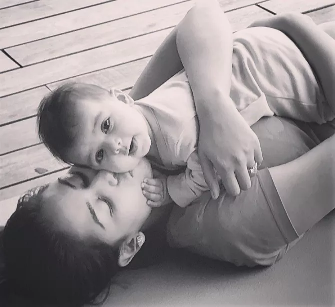 Mira Rajput Kapoor y Misha Kapoor