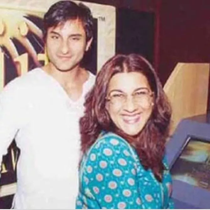 Amrita Singh And Saif Ali Khan