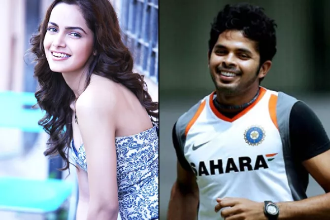 Shazahn Padamsee and Sreesanth