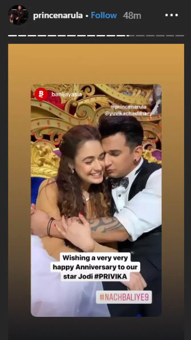 Yuvika Chaudhary Wishes Hubby Prince Narula On First Anniversary By Sharing Their Wedding Moments