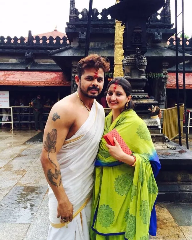 Sree Santh Shares A Heartfelt Note For His Wife, Bhuvneshwari Sreesanth ...