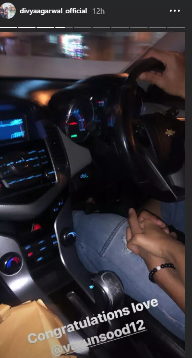 Divya Agarwal Goes On A Drive Hand-In-Hand In Her Boyfriend, Varun Sood