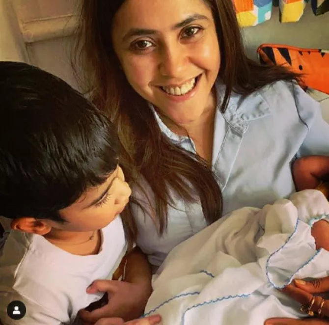 Ekta Kapoor Shares An Adorable Picture With Son, Ravie, Pens A Wish For ...