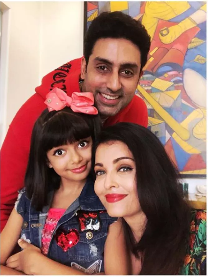 Aaradhya Bachchan accompanies Aishwarya Rai in a Rs 1.28 lakh