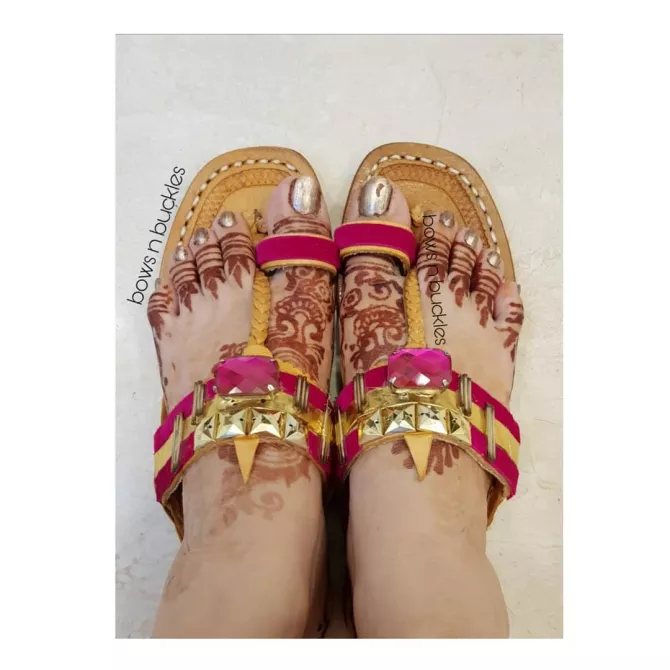 dulhan slippers