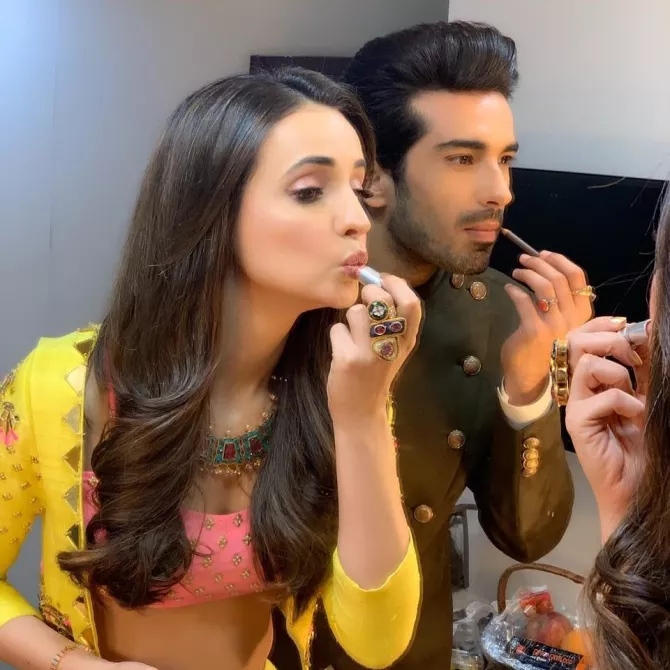 Sanaya Irani Shares A Liplock Picture With Her Hubby