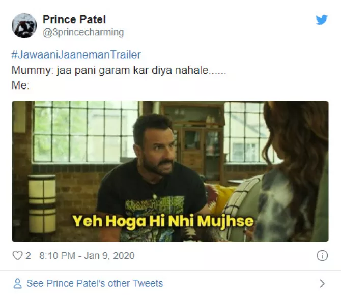 Saif Ali Khan's 'Jawaani Jaaneman' Trailer Sparks Off Memes Featuring ...