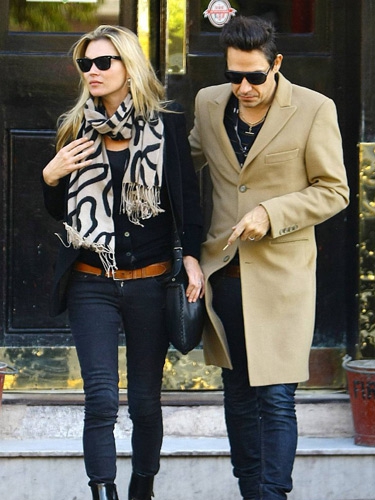 Kate Moss and Jamie Hince