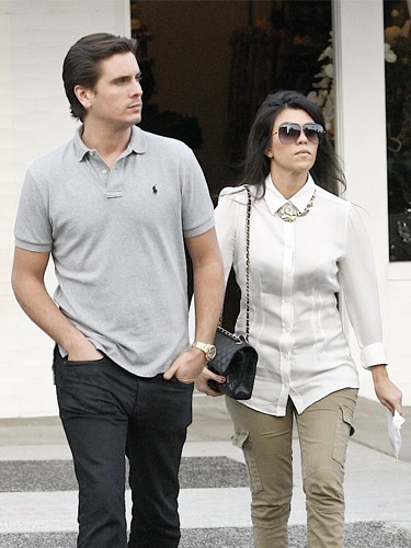 Kourtney Kardashian and Scott Disick