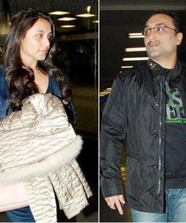 Rani Mukerji and Aditya Chopra