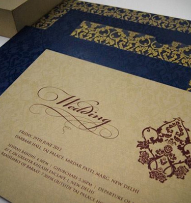 Contemporary Boxed Invitation