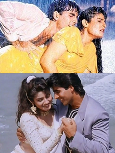 Akshay and Raveena