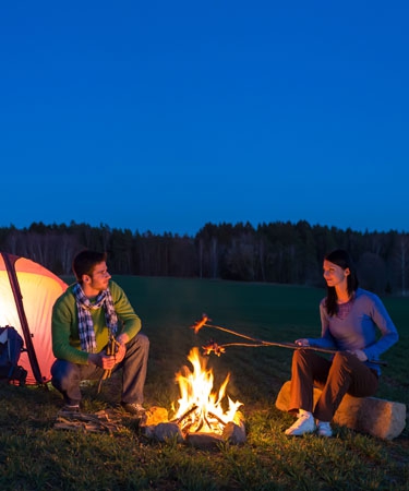 Camping closer to nature