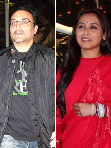 Rani Mukerji and Aditya Chopra