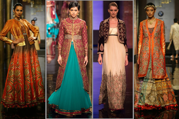 Top 7 Trendy Looks You Must Steal From Indian Bridal Fashion Week 2014