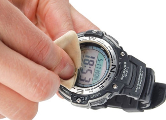 #6. Removing scratches on watch