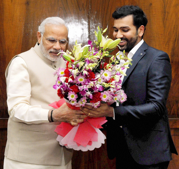 Indian Cricketer Rohit Sharma Invites PM Narendra Modi For His Wedding