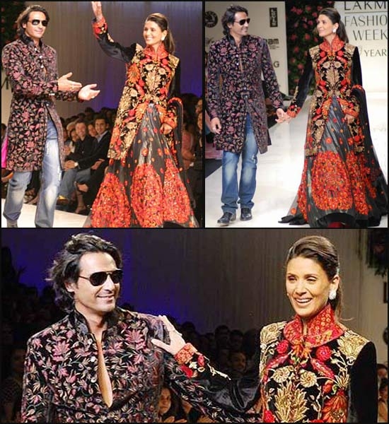 #6. Arjun Rampal & Mehr Jesia