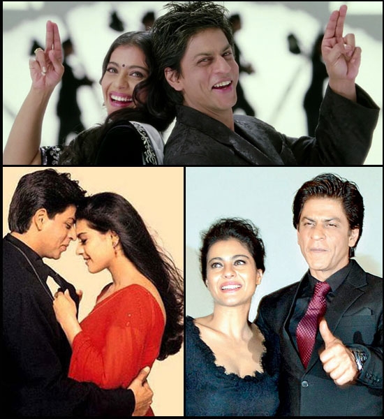 #6. Shah Rukh Khan-Kajol