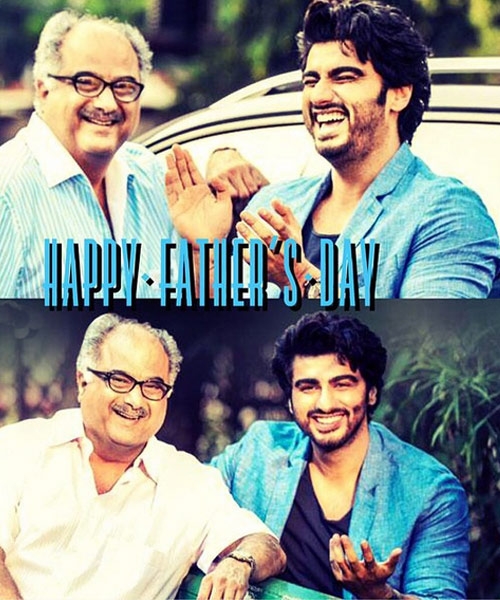 #17. Arjun Kapoor - Boney Kapoor