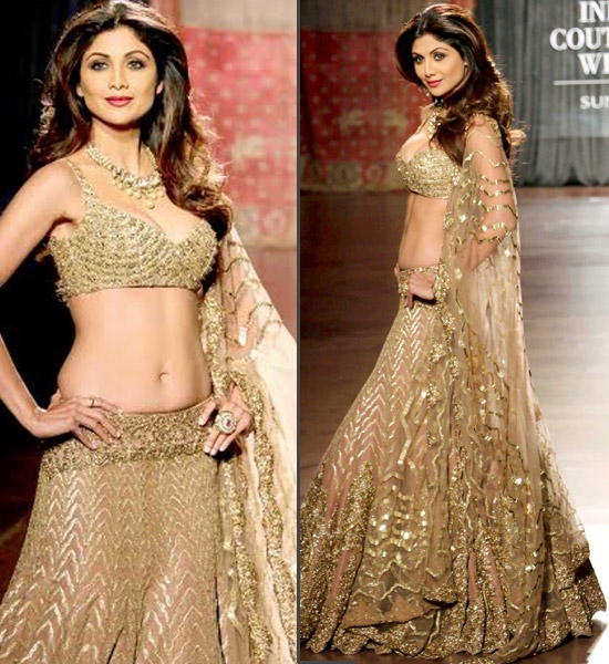 #9. Shilpa Shetty for Rimple and Harpreet Narula