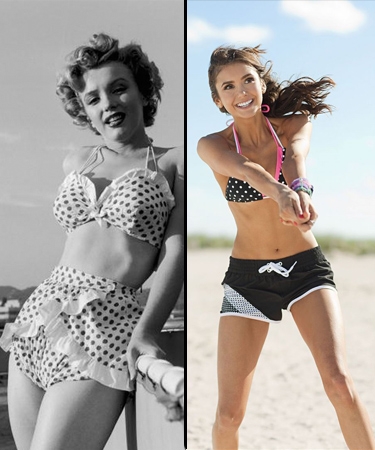 #5. Polka dot beachwear