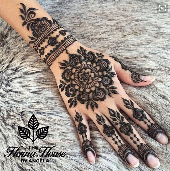 STYLISH & UNIQUE BANGLE / BELT STYLE HENNA MEHNDI DESIGN || Mehndi by  Bhagyashree https:/... | Mehndi designs, Mehndi tattoo, Henna designs