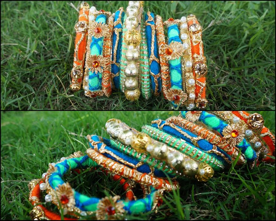 Gota on sale jewellery bangles