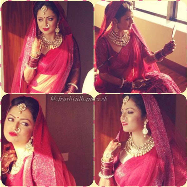 Drashti Dhami's Stunning Saree Blouse Designs For Wedding Season