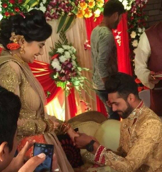 ravindra jadeja engagement photo