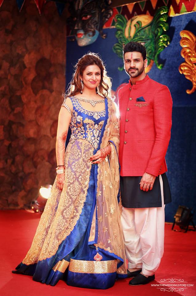 divyanka tripathi wedding lehenga