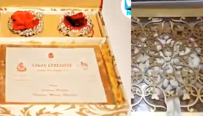 Mukesh Ambani Eldest Son Akash Ambani Wedding Card Costs One And Half ...