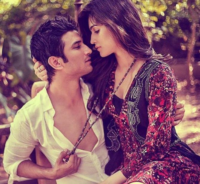 Sushant Singh Rajput and Kriti Sanon