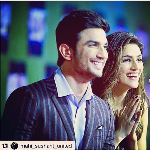 Sushant Singh Rajput and Kriti Sanon