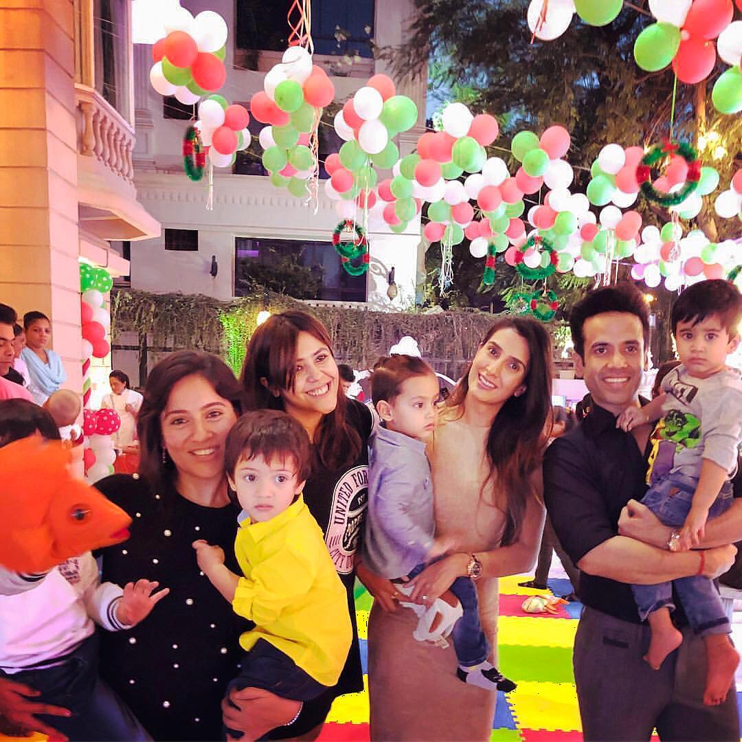 Yash And Roohi Johar Pics From Laksshya Kapoor Christmas Party