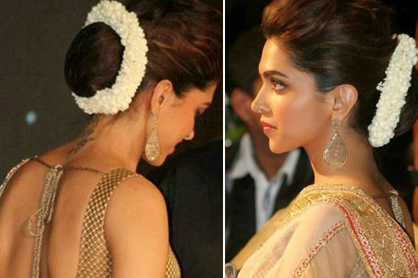 Try Deepika Padukone and Kareena Kapoor's gajra bun for Sindoor Khela and  Dussehra festivities | Times of India