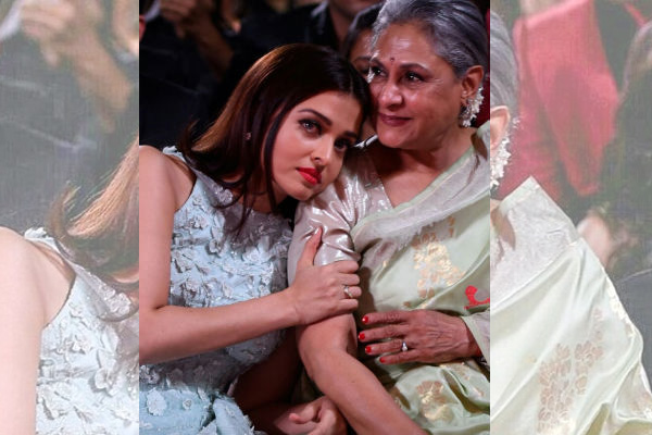 Aishwarya Rai Bachchan and Jaya Bachchan